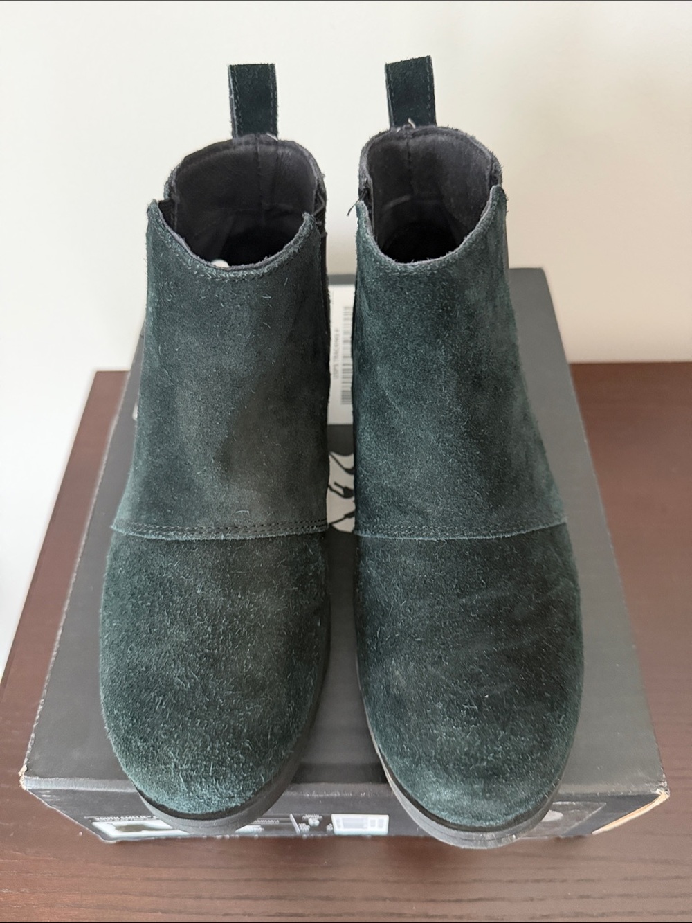 Sorel Youth Emilie Chelsea Suede Boots in Black